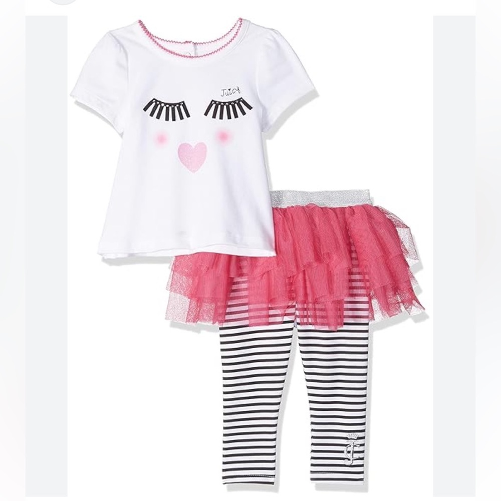 Juicy Couture | Matching Tutu Set | Size 12 months